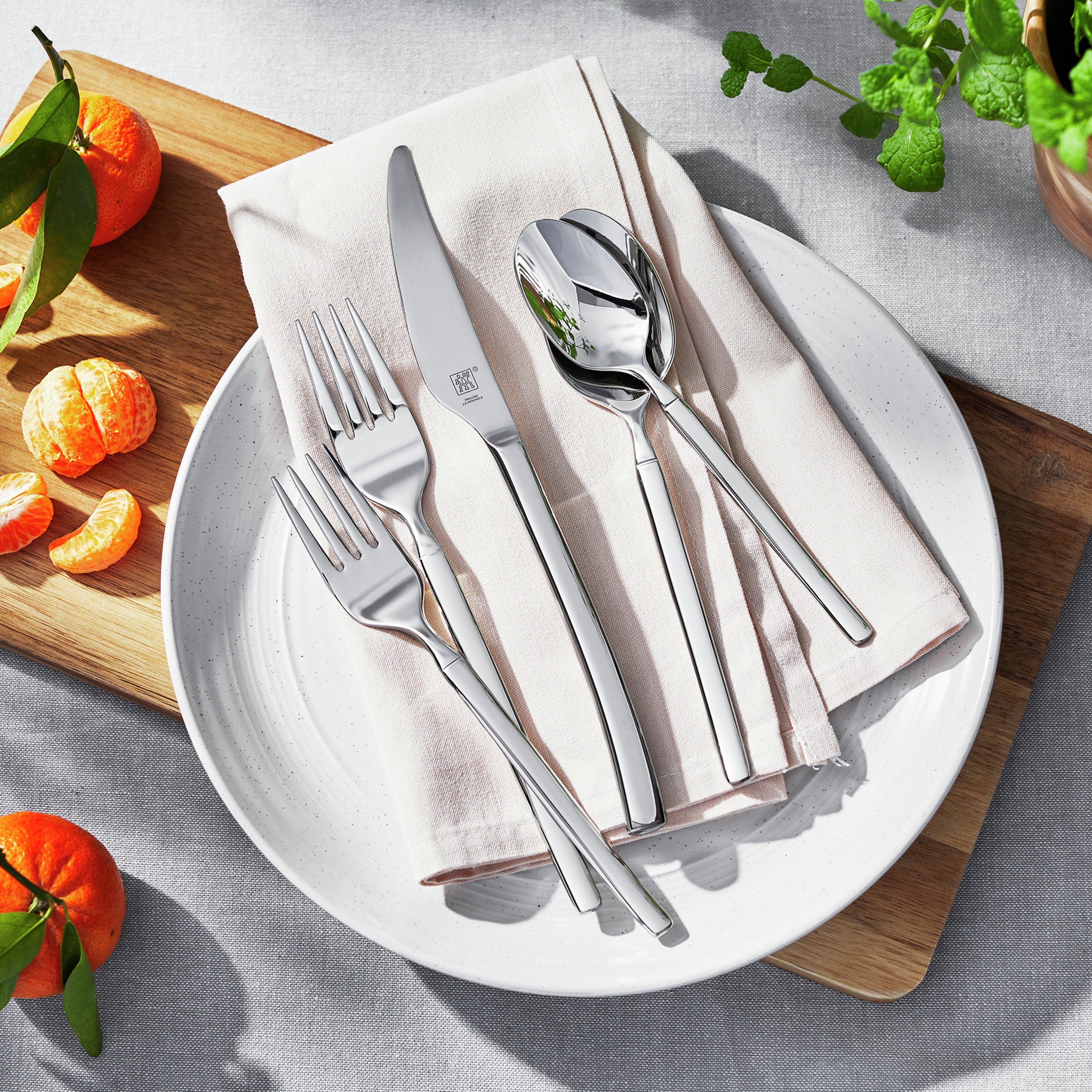 Zwilling J.A. Henckels Flatware Set - Opus 45 Piece - Stainless