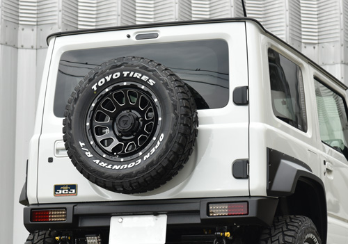 楽天市場】背面タイヤ移動ブラケット（表向き上方）ジムニーJB64