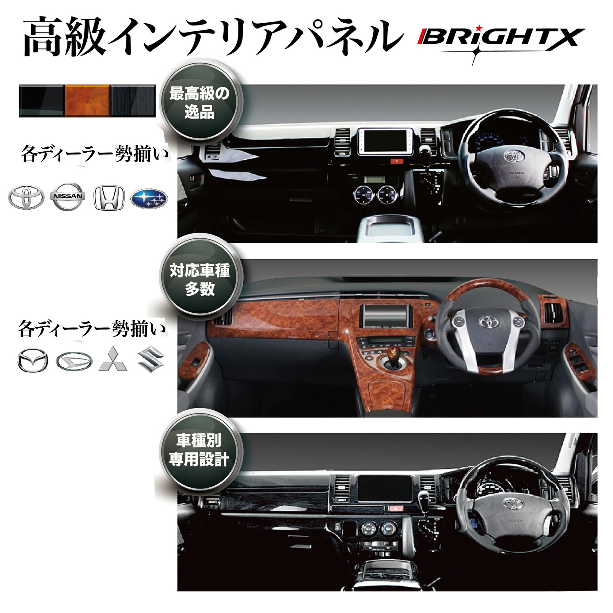 楽天市場】【お得なクーポン】インテリアパネル プリウスα ZVW40