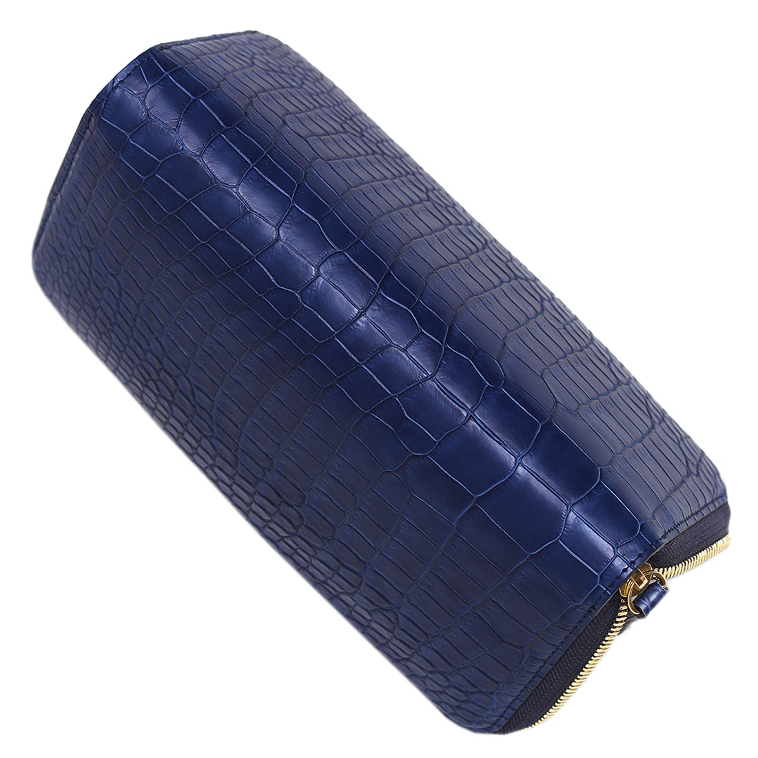 楽天市場】藍染 スモールクロコダイル ポロサス 日本製 長財布 財布 極