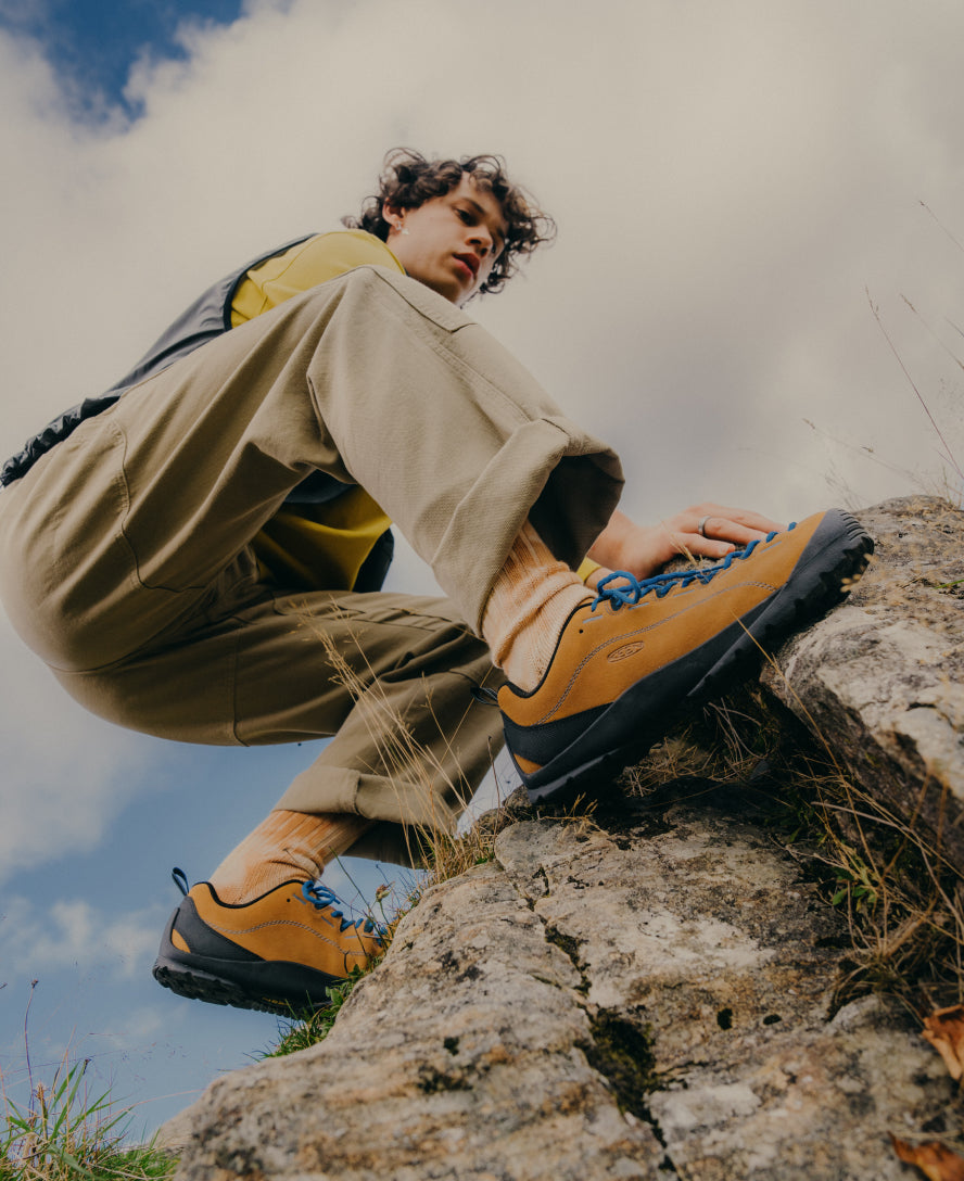 Men's Jasper Sneaker | Dark Olive/Cabbage | KEEN Footwear
