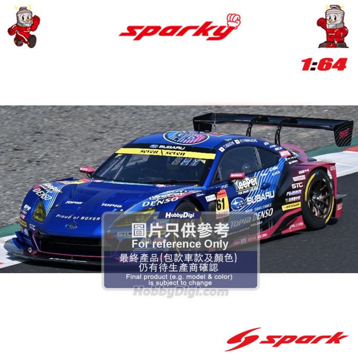 Sparky 1:64 Diecast Model Car - SUBARU BRZ R&D SPORT R&D SPORT No