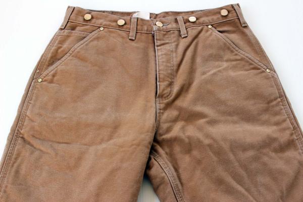 90s USA製 carharttカーハート キルティングライナー ダック地