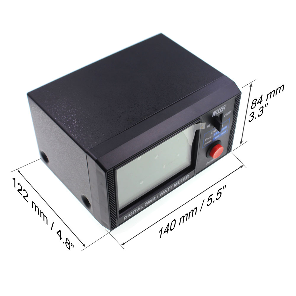 NISSEI DG-503 デジタル SWR パワーメーター 1.6-525Mhz 短波 UV 定在