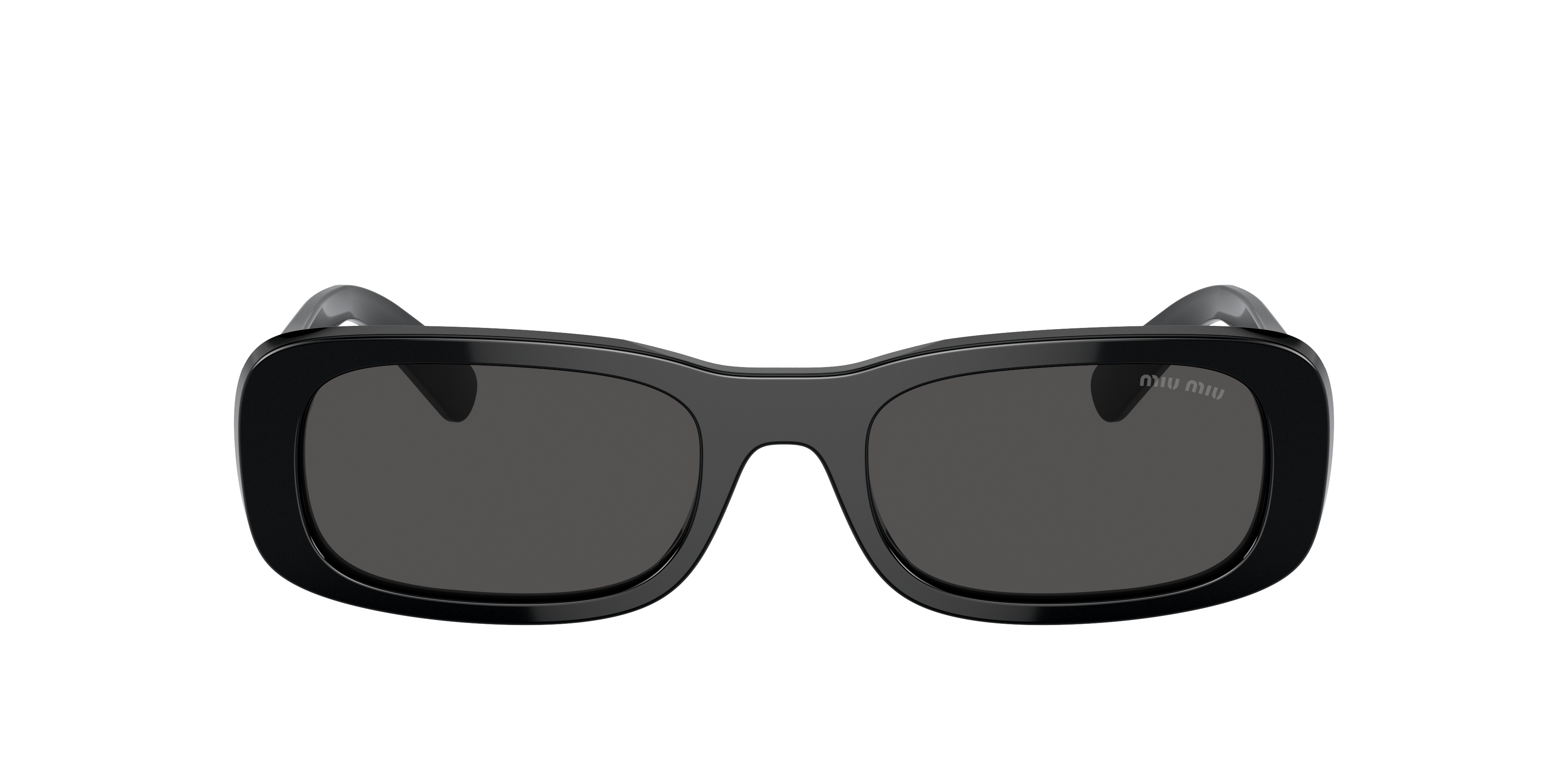 Miu Miu MU 08ZS S (53 - 20) with Grey lenses and Black frame