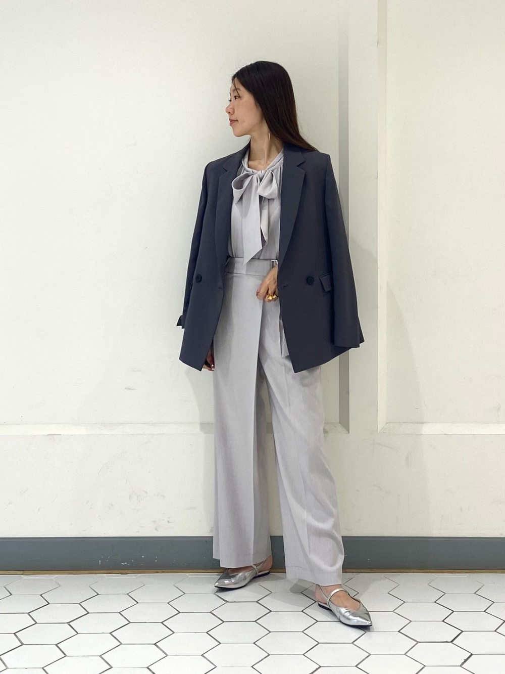 プレミアムオックスダブルジャケット、プレミアムオックステーパード