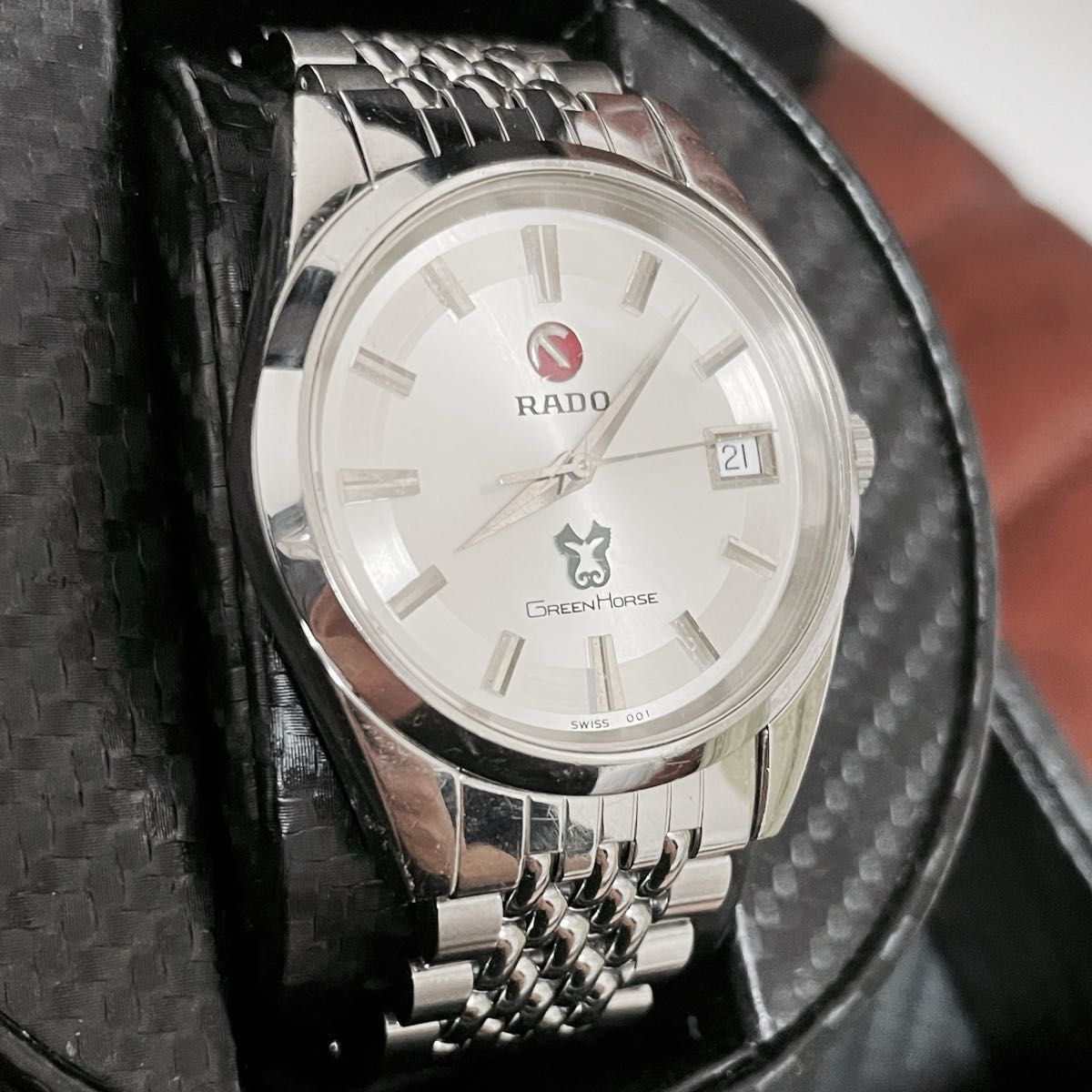 ラドー RADO グリーンホース 自動巻き 復刻モデル Green Horse