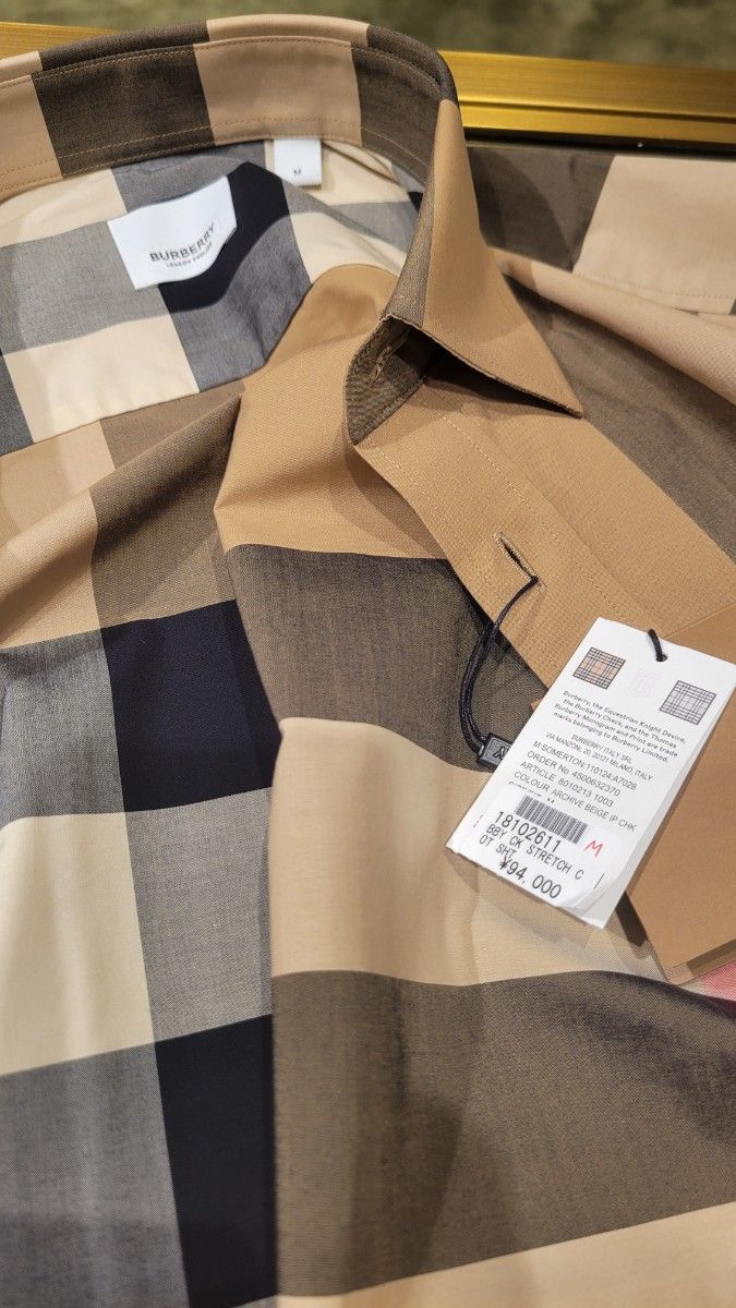 新品未使用未開封 正規品 BURBERRY バーバリークラシックチェック柄