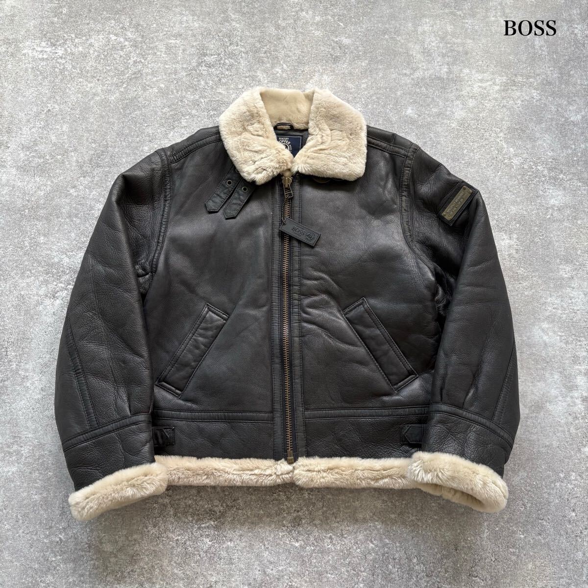 BOSS】SUNTORY サントリーボス B-3 フライトジャケット ボスジャン
