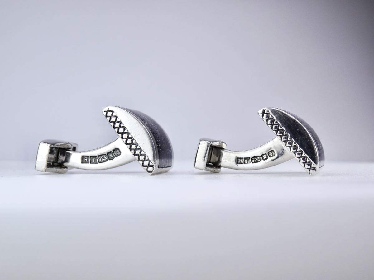 タテオシアン×英國屋 コラボ tateossian ブルーゴールドストーン