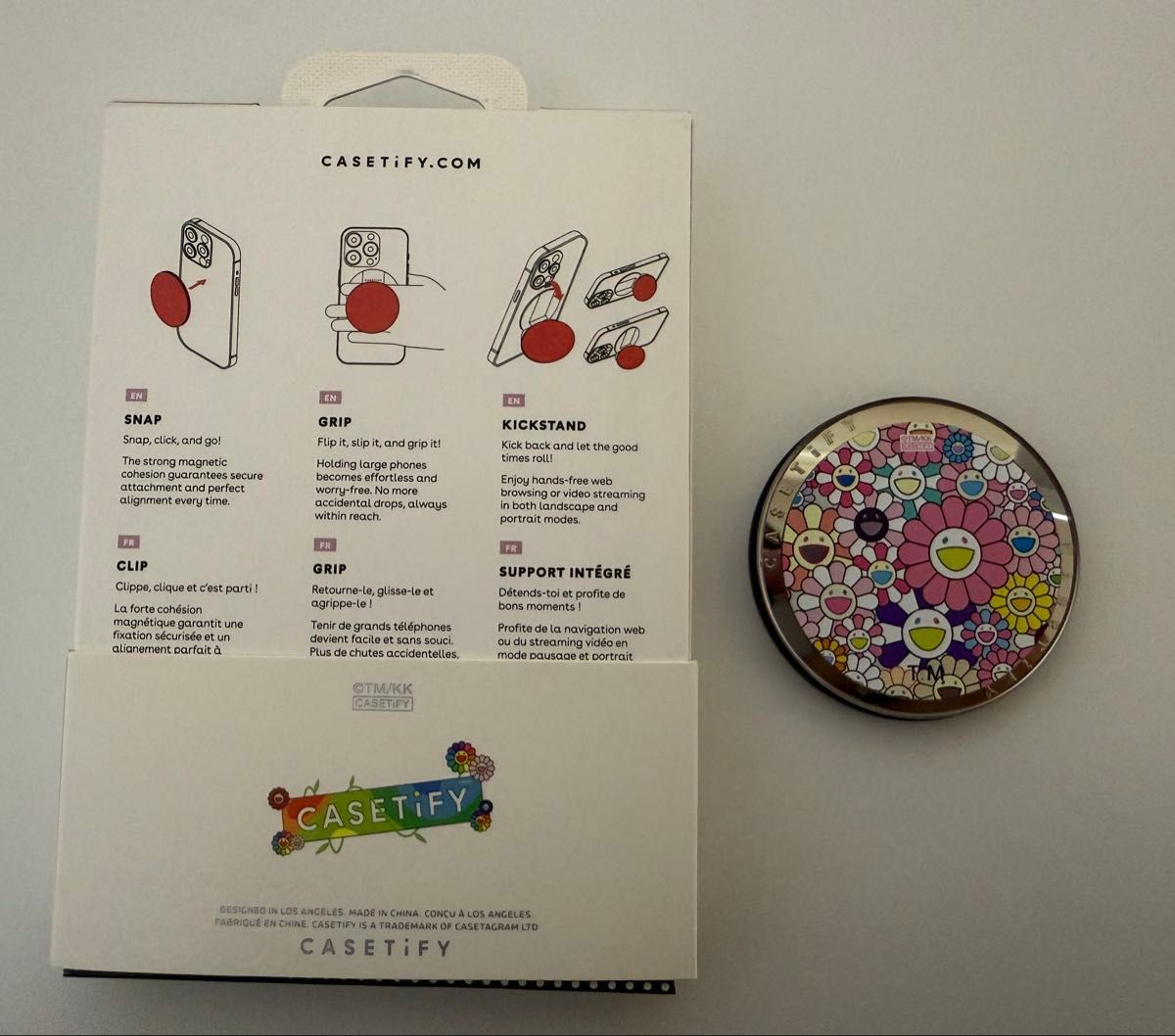 CASETIFY グリップスタンド 村上隆 カイカイキキ｜Yahoo!フリマ（旧