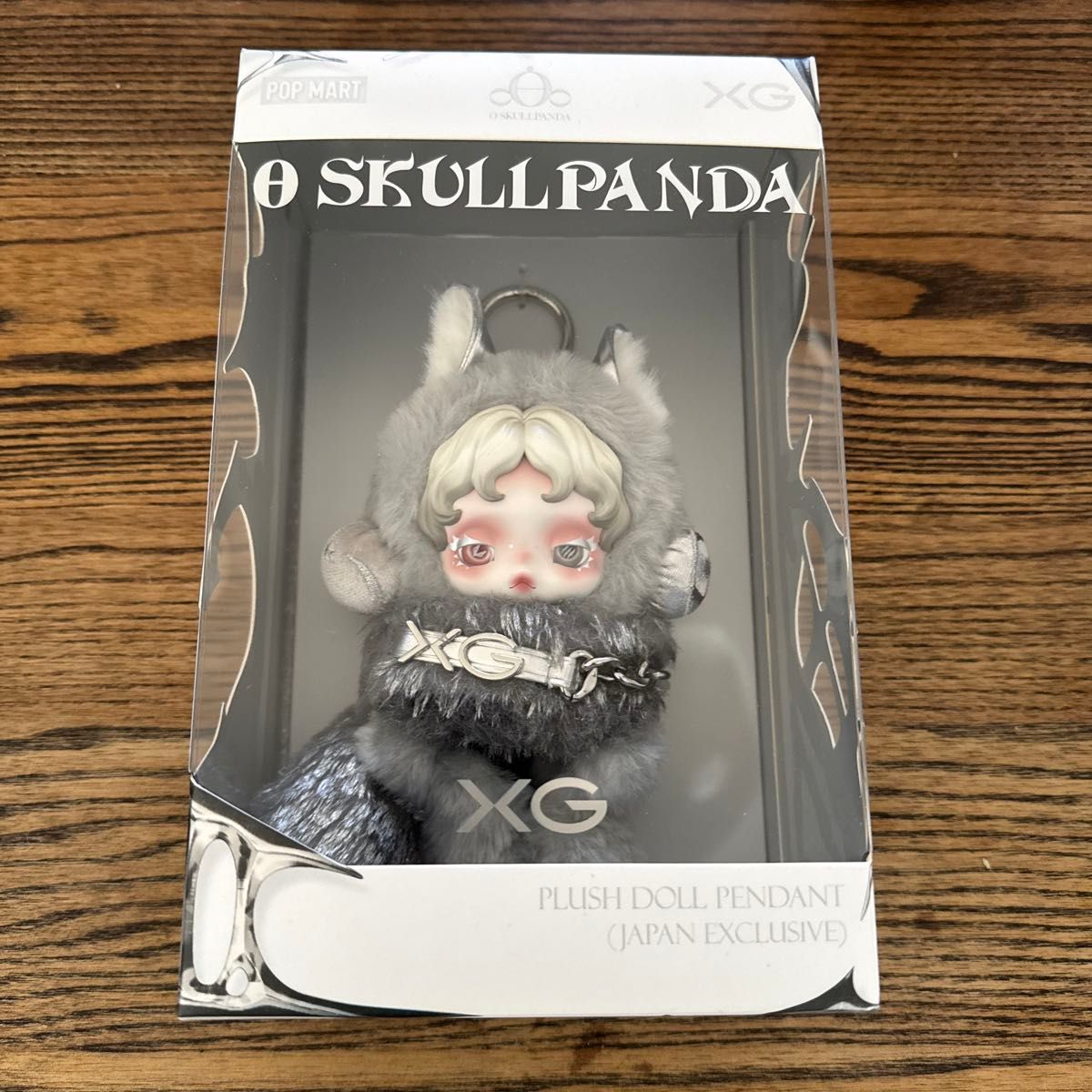 日本限定） SKULLPANDA × XG ぬいぐるみペンダント XG スカルパンダ XG