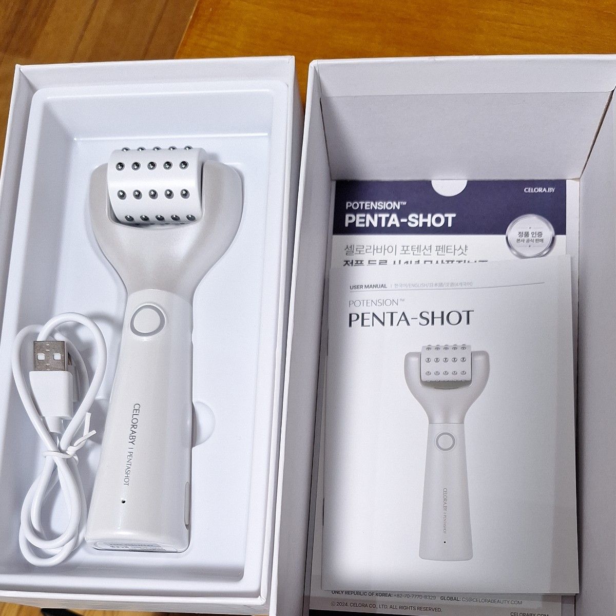 CELORABY PENTA-SHOT セロラバイ ペンタショット 美顔器｜Yahoo!フリマ