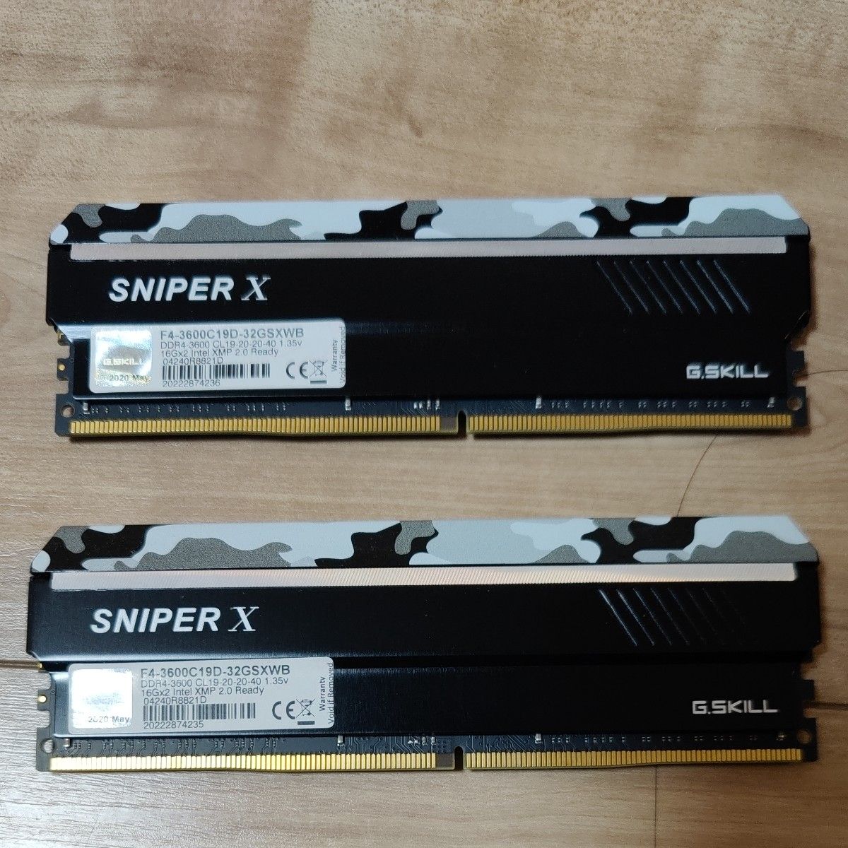 G SKILL SniperX DDR4-3600 16GBx2 メモリ｜Yahoo!フリマ（旧PayPay