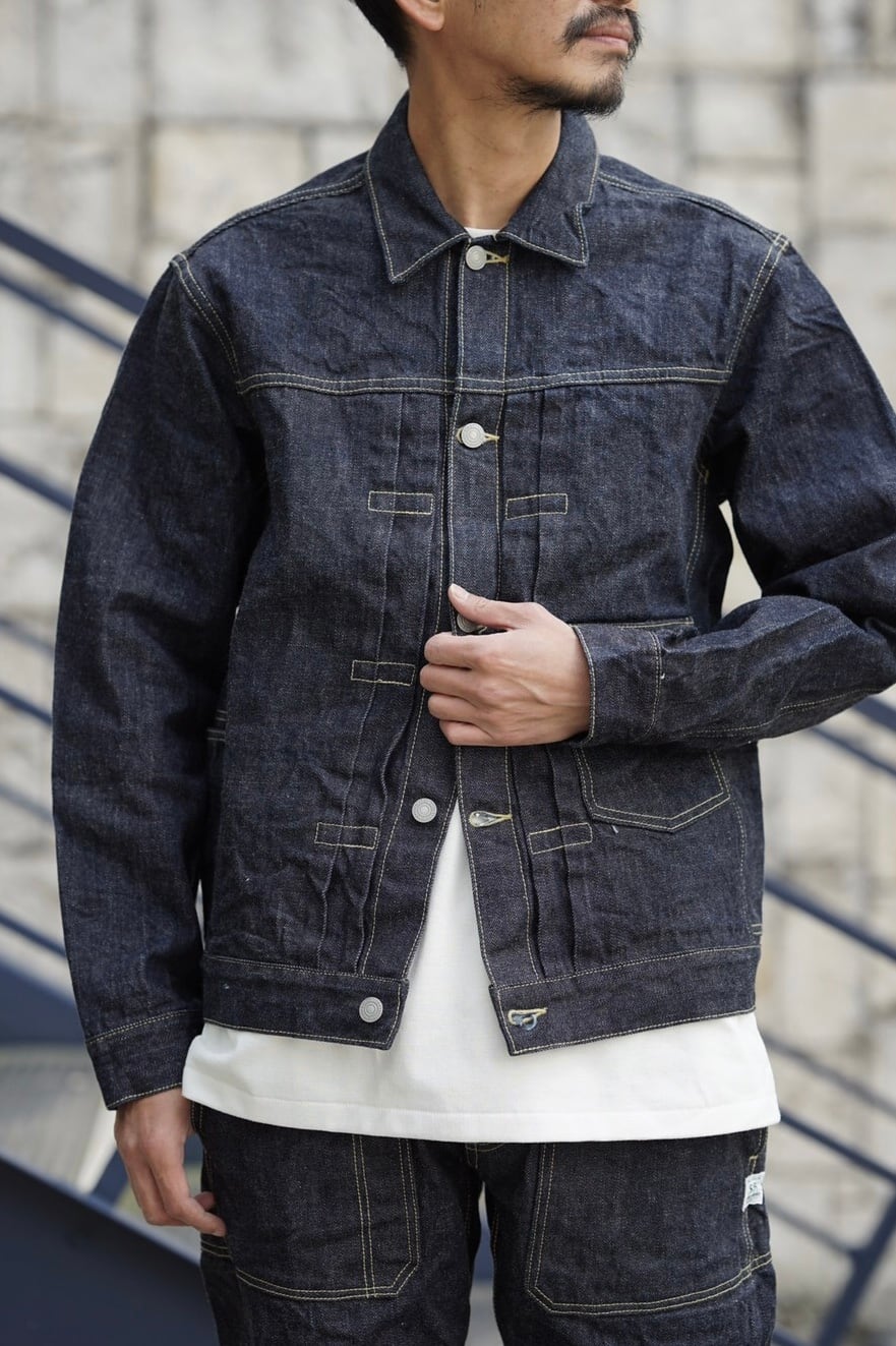 SASSAFRAS(ササフラス) / RESTOCK Gardener R Jacket -INDIGO-(SF