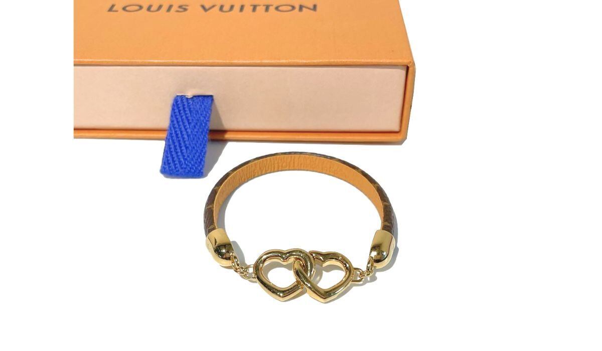LOUIS VUITTON ルイ ヴィトン LV ブレスレット セイ イエス モノグラム