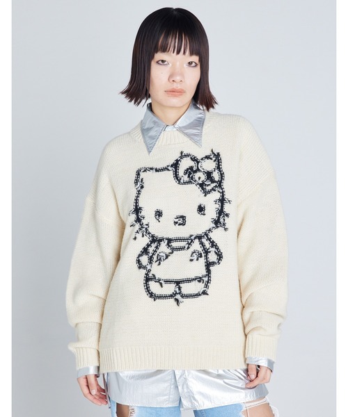 HELLO KITTY x little sunny bite/knit top（ニット/セーター