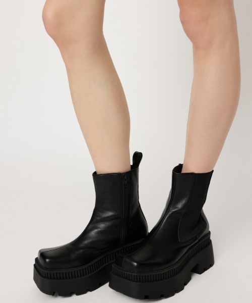 SLY（スライ）の「CHELSEA SHORT BOOTS チェルシー ショートブーツ