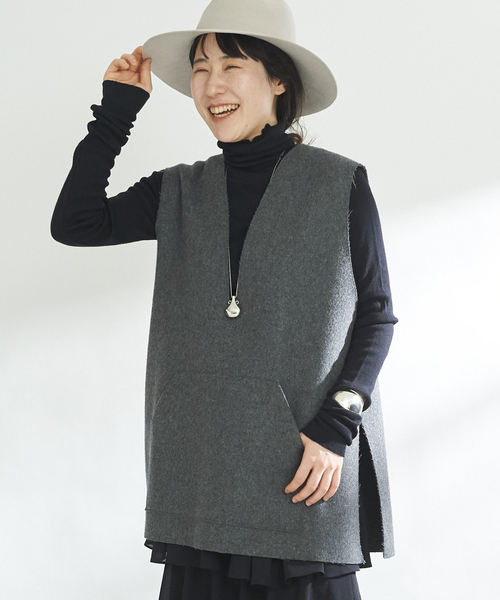plage（プラージュ）の「WOオーバーベスト2（ベスト）」 - WEAR