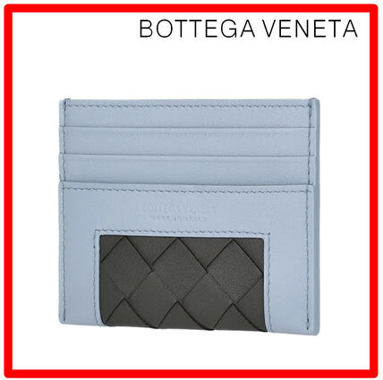 ブルー（青）系 BOTTEGA VENETA(ボッテガヴェネタ) カードケース・名刺