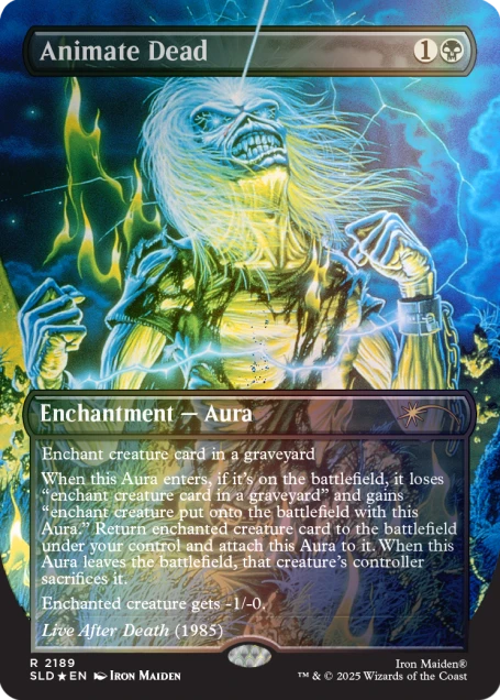 Secret Lair x Iron Maiden: Album Art Foil Edition​ | Secret Lair