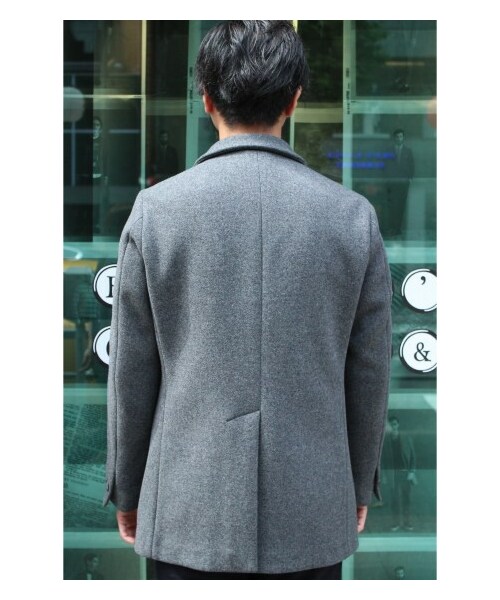 EDIFICE（エディフィス）の「100Sメルトン ショートチェスターコート