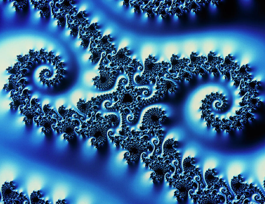 Fractal 3-d Image Of The Mandelbrot Set #2 Photograph by Alfred