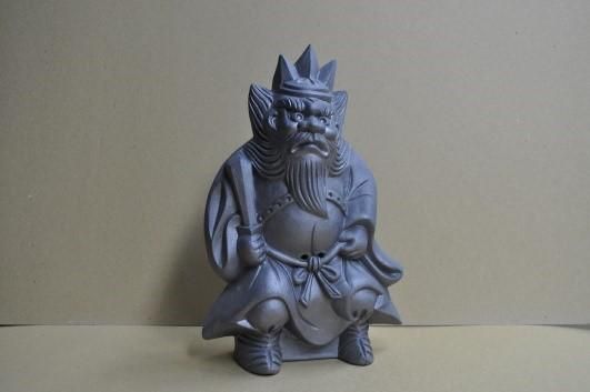 鍾馗さま（中）【株式会社美濃邉鬼瓦工房】 - 滋賀の名品｜こだわりの