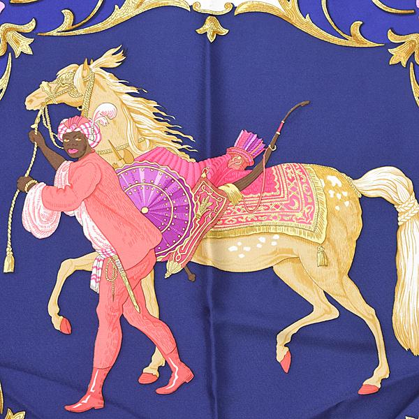 HERMES（エルメス） スカーフ レディース カレ90 CHEVAL TURC トルコの