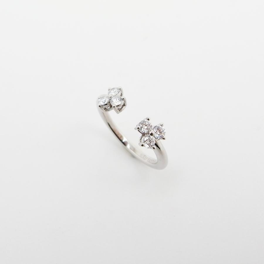 TIFFANY&Co.（ティファニー） アリア オープン リング 7号 0.23ct