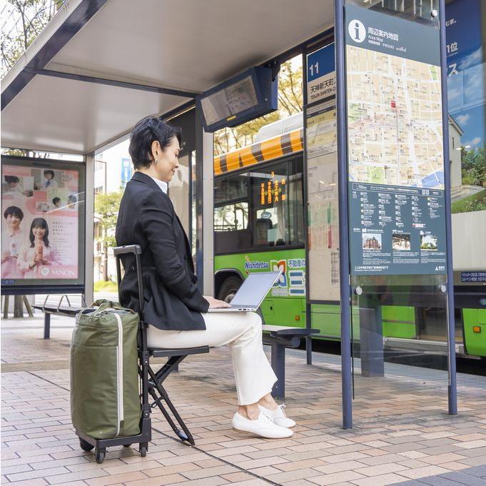 SWANY（スワニー） 【公式限定カラー】 キャリーバッグ 公式 座れる