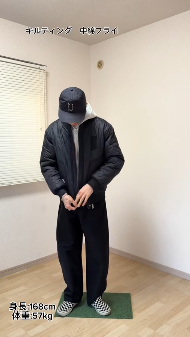 Amazon | [karaku] 中綿 ジャケット メンズ キルティング 中綿フライト