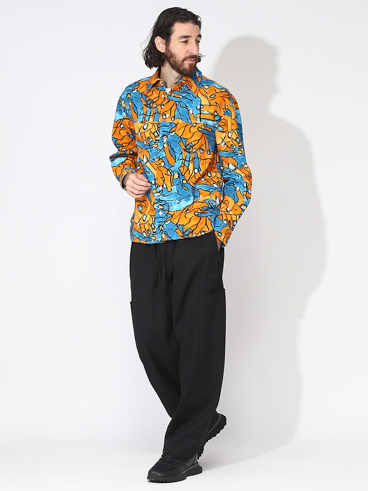 MARNI (マルニ) 総柄プリント 長袖 シャツ MACUMU0265Q0 ブランド