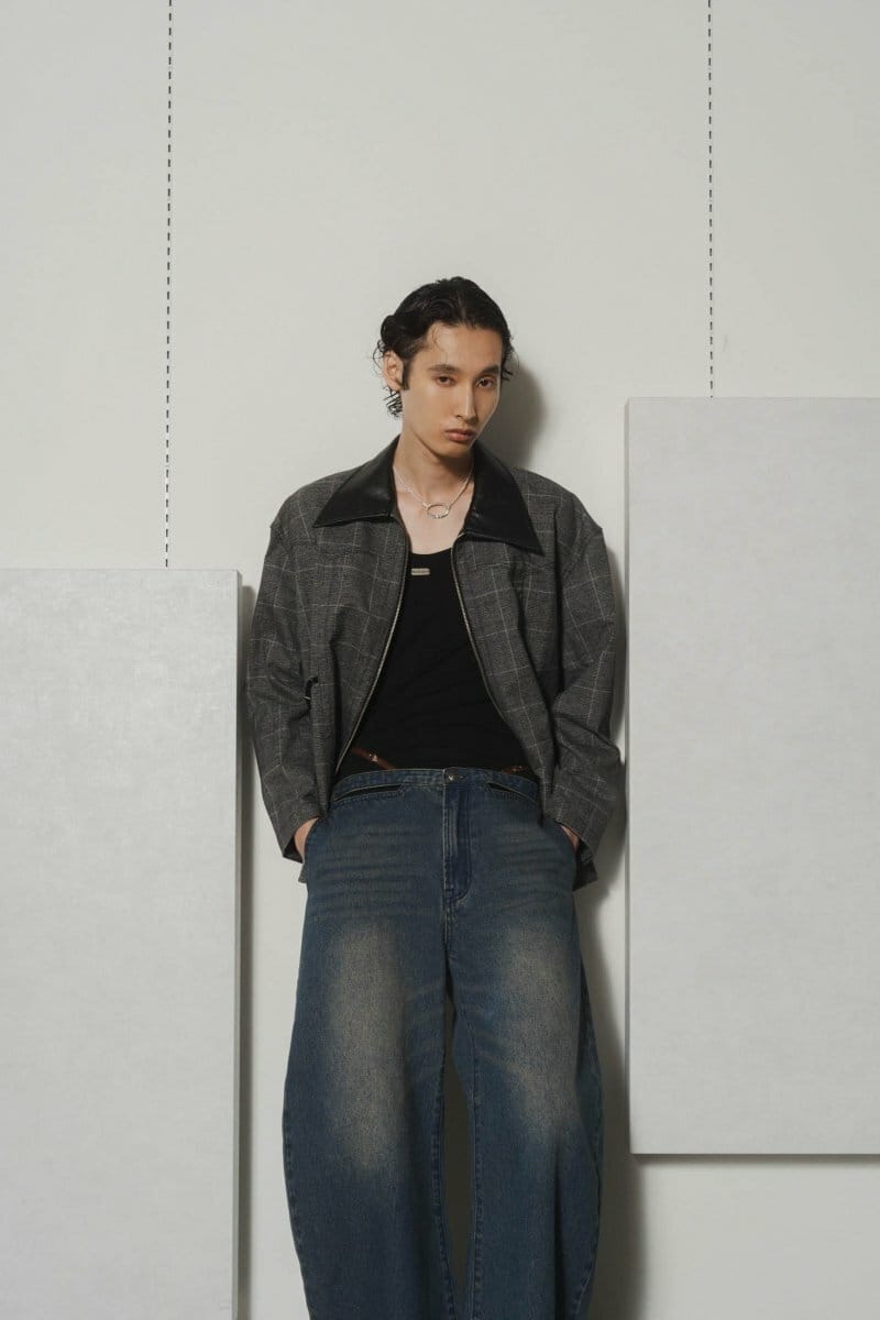 Knuth Marf - custom leather military jacket(unisex)/che