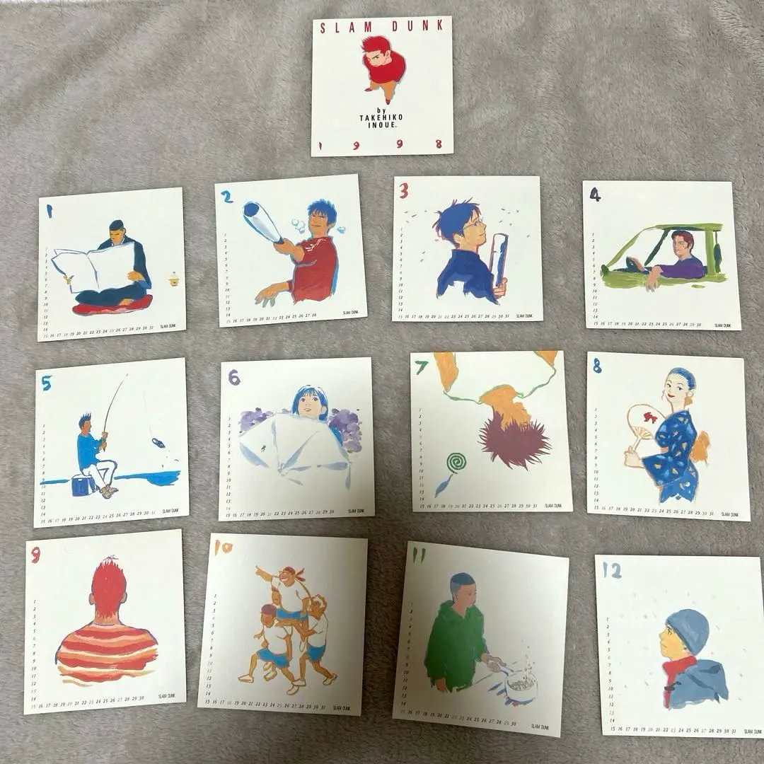 2026年最新】スラムダンク カレンダー 1998の人気アイテム - メルカリ