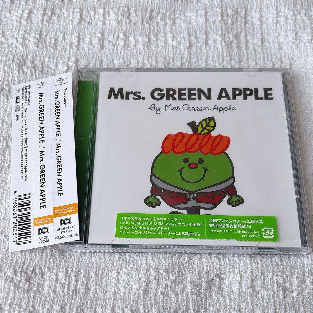 な*お様 【完全生産限定盤】Mrs. GREEN APPLE 2nd Album Mrs.GREEN APPLE ミセス グリーンアップル 2nd Album CD ▽V6256