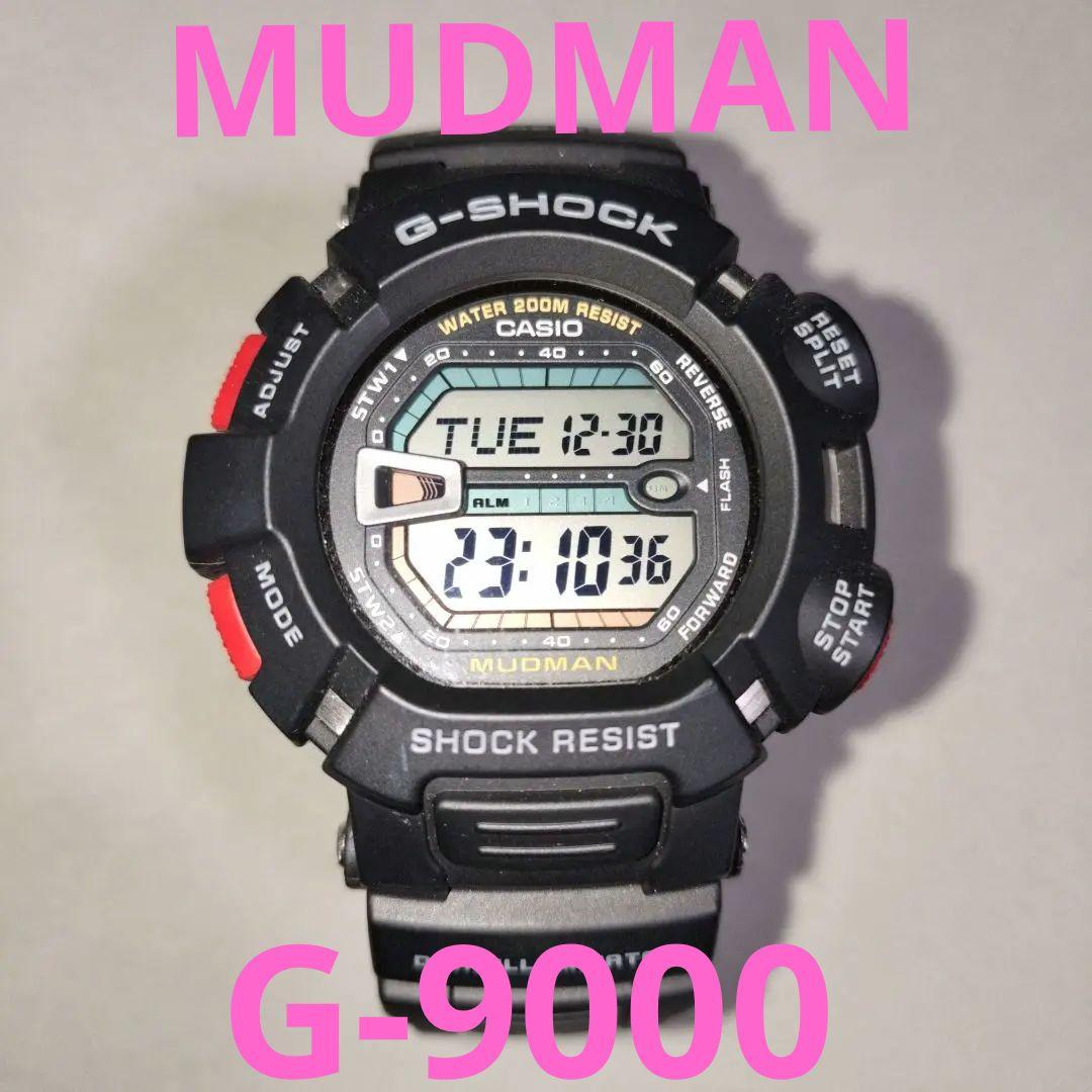G-SHOCK Mudman マッドマン G-9000 腕時計 Amazon.com: Casio G-Shock Mudman Super Dual Illuminator Men's