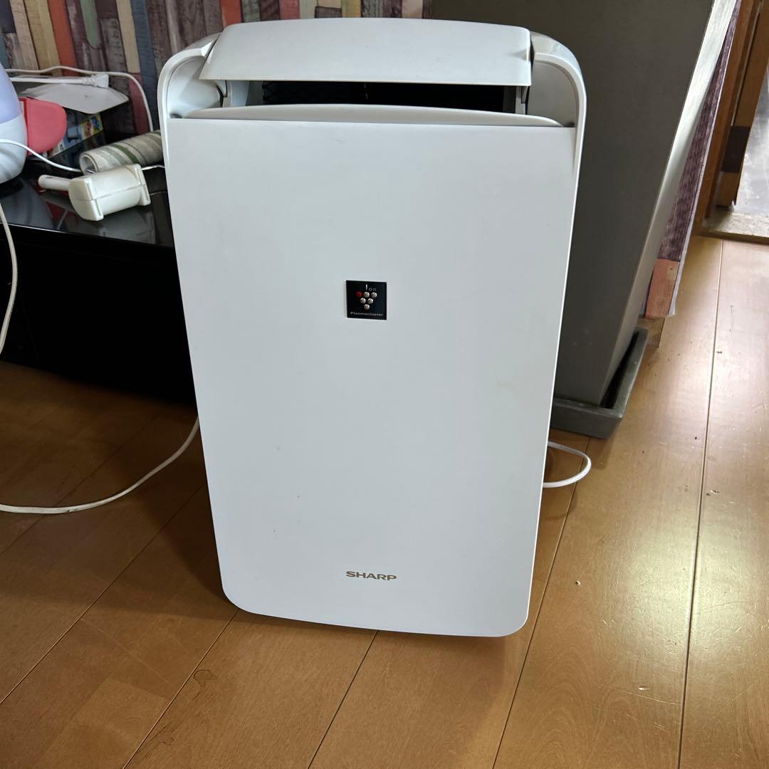 SHARP CM-J100W 除湿機 プラズマクラスター 部屋干し 1台4役！冷風も出せるシャープの除湿機を試す！【試用レポート】