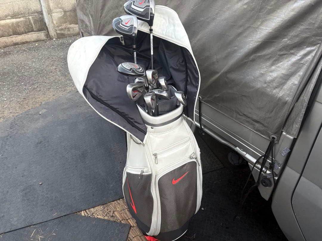 m*i様 NIKE ナイキ SLINGSHOT ゴルフクラブセット メンズ キャ 楽天市場】【キャディバッグ付セット】ナイキゴルフ NIKE SLING SHOT