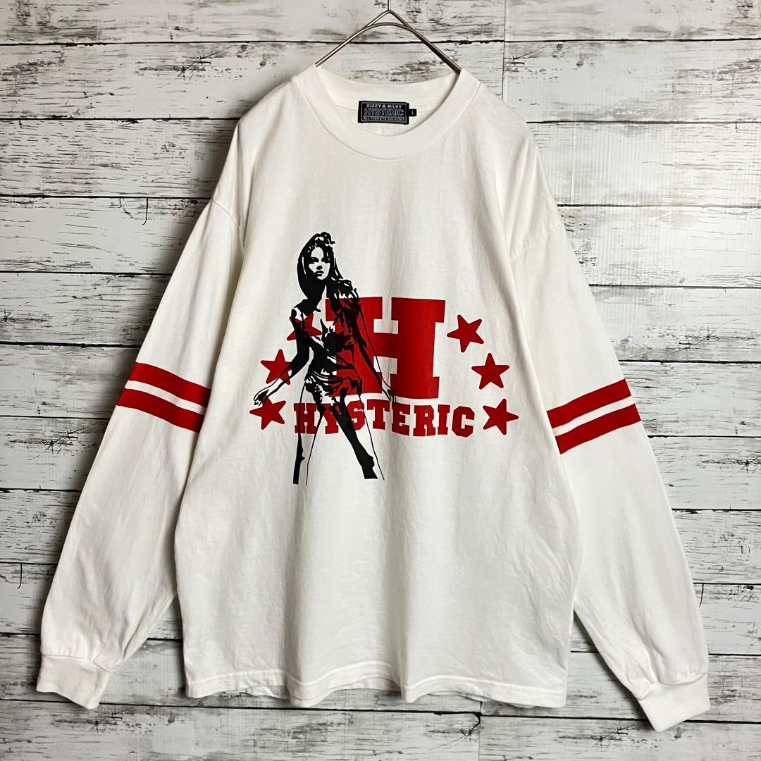 希少モデル】ヒステリックグラマー ヒスガール ボーダー ロンT 長袖T