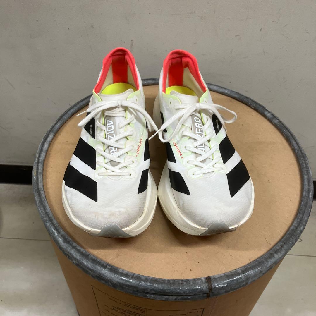 アディダス　アディゼロ　アディオスプロ4 27.0 adidas Adizero Adios Pro 4 Sneakers - White | Free Shipping with