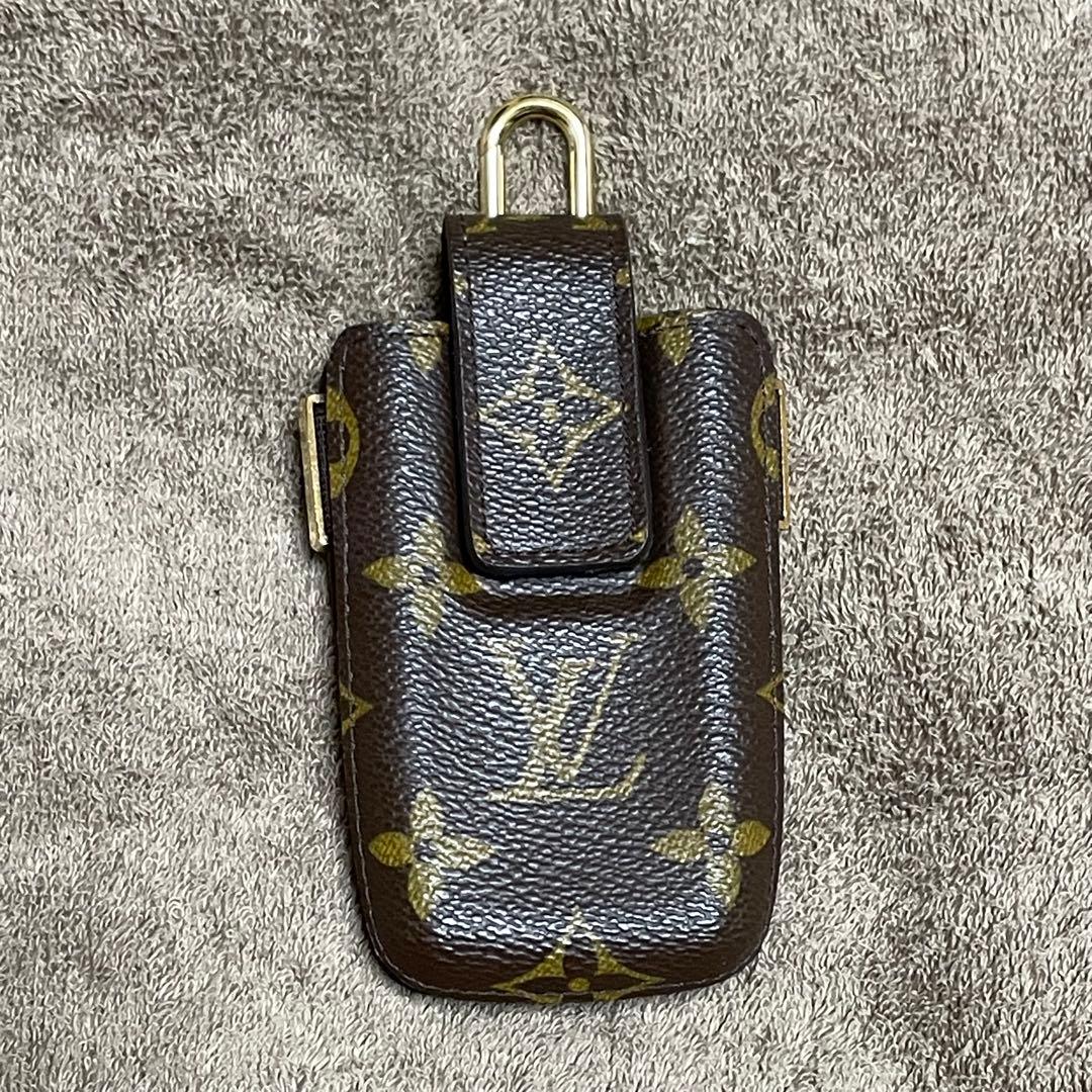【箱付き・美品】Louis Vuitton モノグラム 携帯ケース・ミニポーチ コスメポーチにも♪】ルイヴィトン☆ニース・ナノ (Louis Vuitton