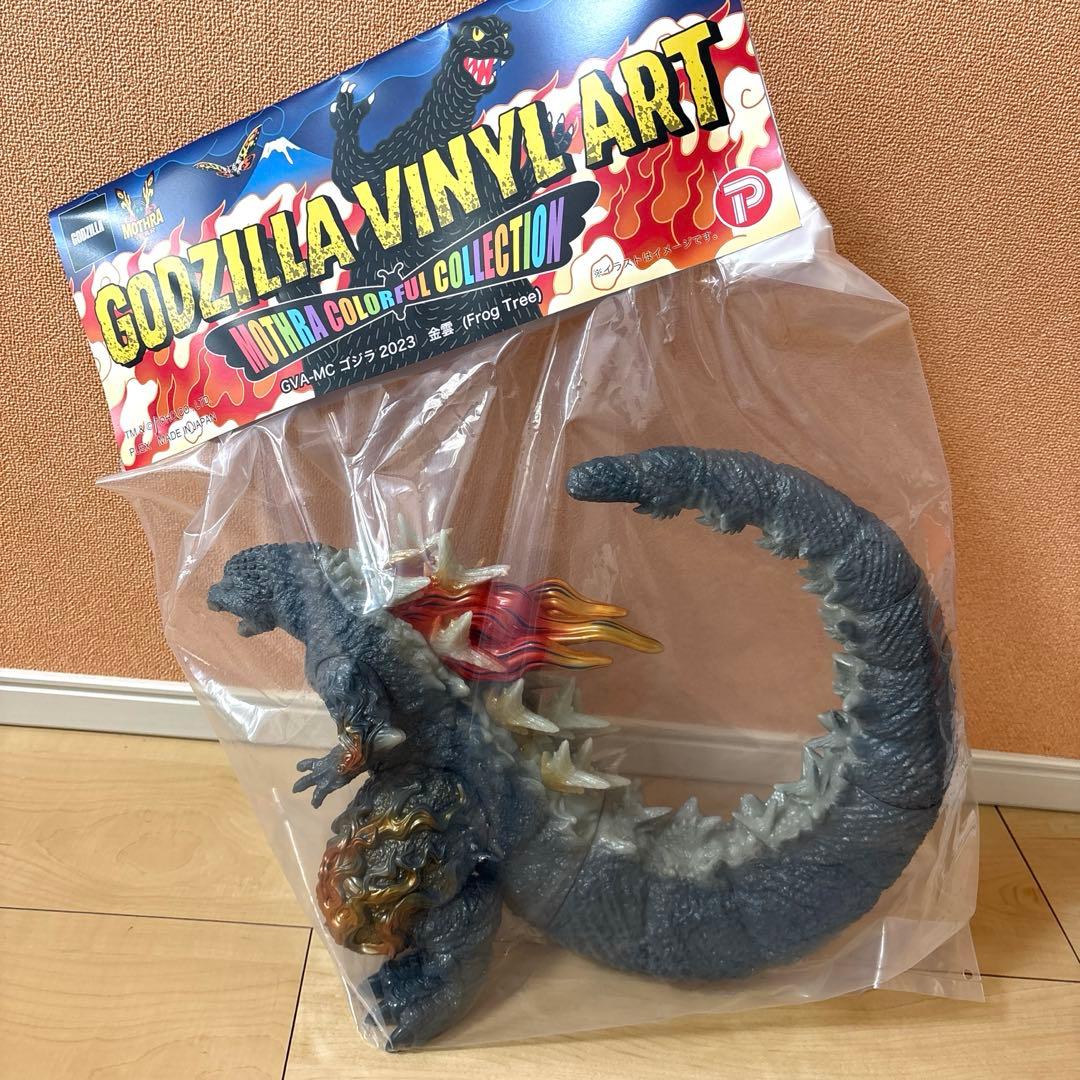 ワンフェス　2026 冬　Frog Tree　ゴジラ（2023）金雲 ワンダーフェスティバル2026winter Godzilla Vinyl Art Frog Tree