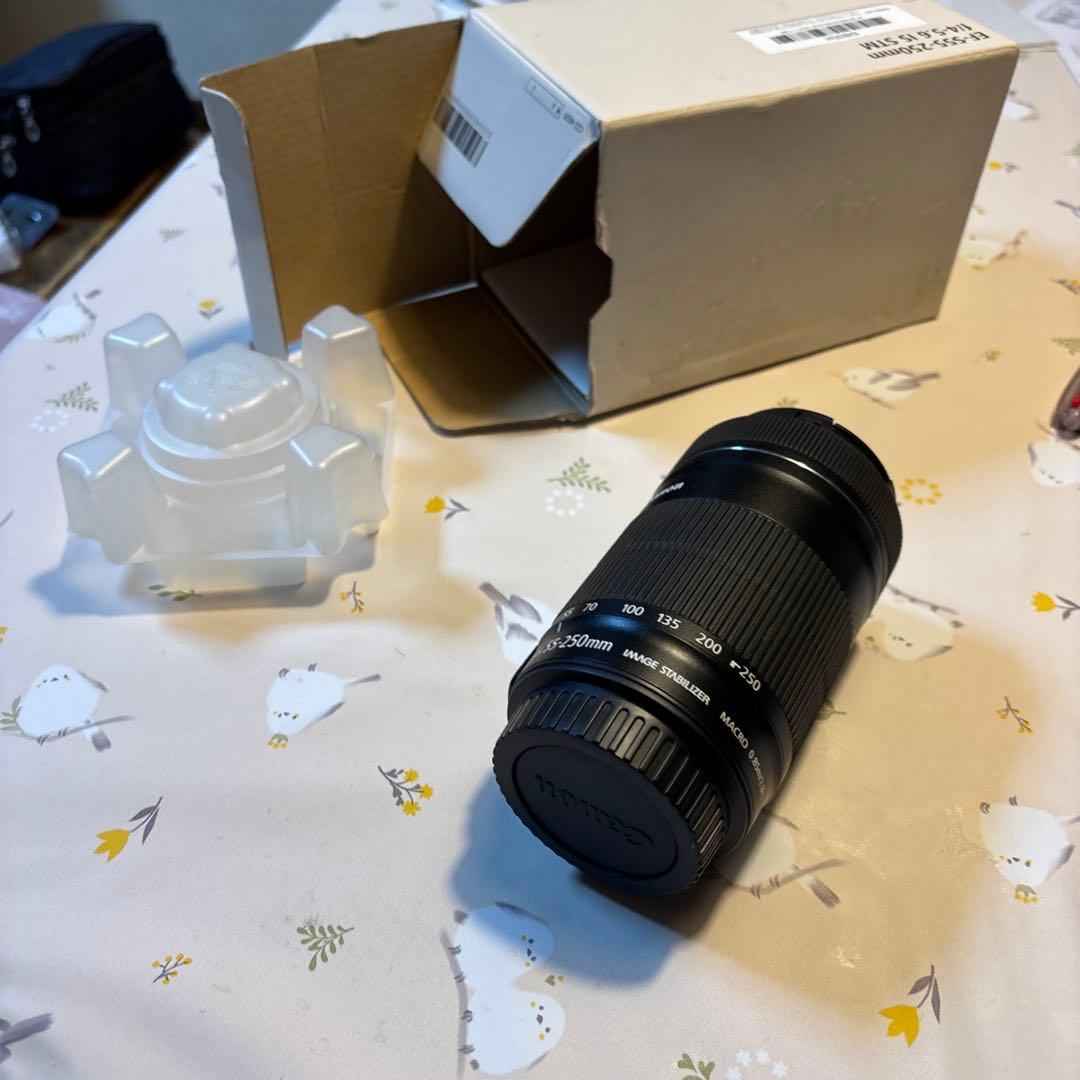 レンズ(ズーム) EF-S55-250mm f/4-5.6 IS STM