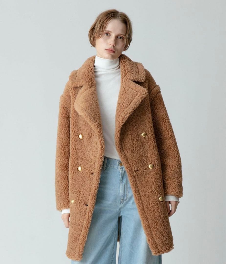 ♡allureville ボアコート♡ allureville（アルアバイル） リバーシブルボアコート レディース