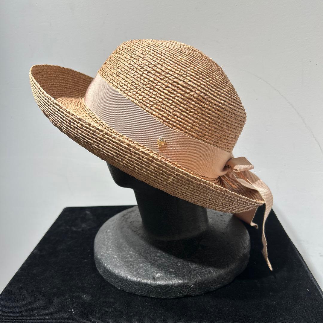 ヘレンカミンスキー 麦わら帽子 ラフィアハット 帽子 リボン ベージュ　上品 楽天市場】HELEN KAMINSKI ヘレンカミンスキー ラフィアハット Classic