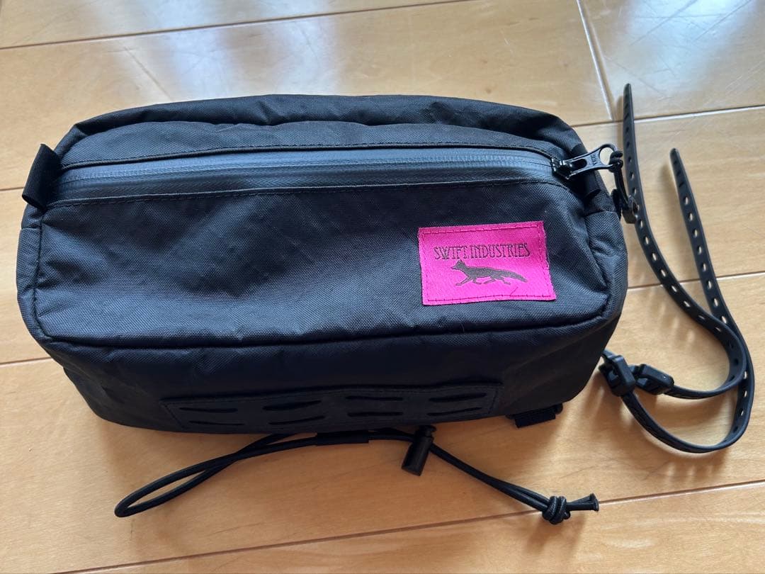 SWIFTINDUSTRIES Kestrel スウィフトインダストリーズ SWIFT INDUSTRIES* kestrel handlebar bag (ecopak/black) - BLUE LUG