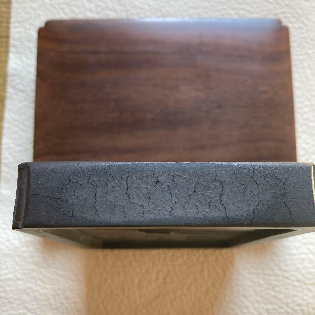 最高級中国墨　韻藻楼　休城胡開文製　大清乾隆年造　寸11.7×8.6×1.8cm