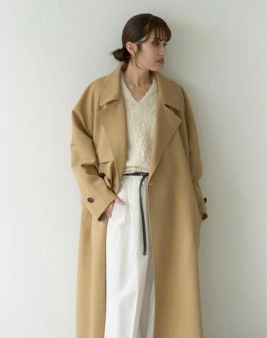 最終価格‼️MIESROHEミースロエ★ドルマンスリーブトレンチコート 楽天市場】sustainableドルマンスリーブトレンチコート MIESROHE