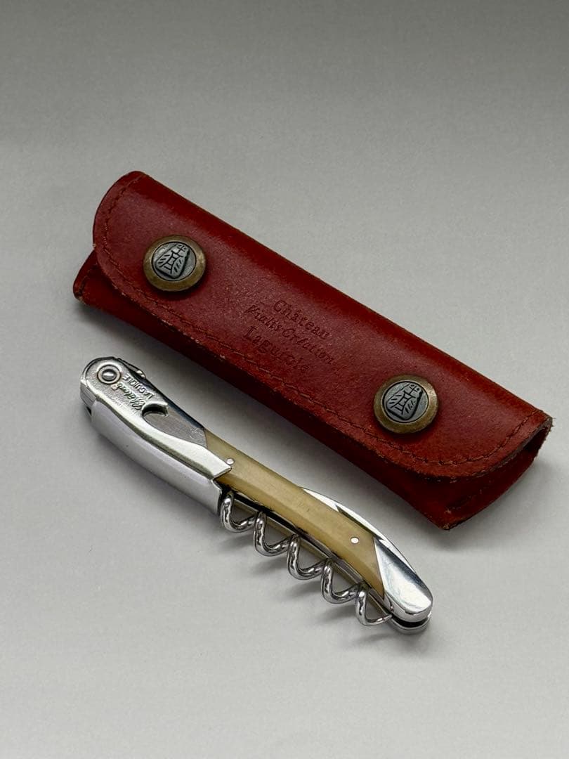 シャトーラギオール　グランクリュ　ソムリエナイフ シャトーラギオール グランクリュ スタミナウッド グリーン